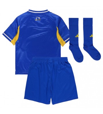 Leeds United Udebanetrøje Børn 2025-26 Kortærmet (+ Korte bukser)